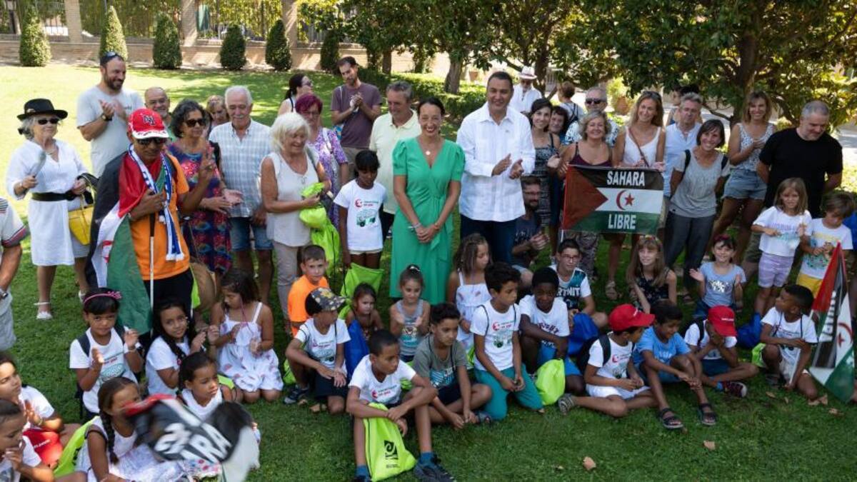 120 niños saharauis exprimen sus últimos días de verano en Aragón: "Tenemos una hermana más"