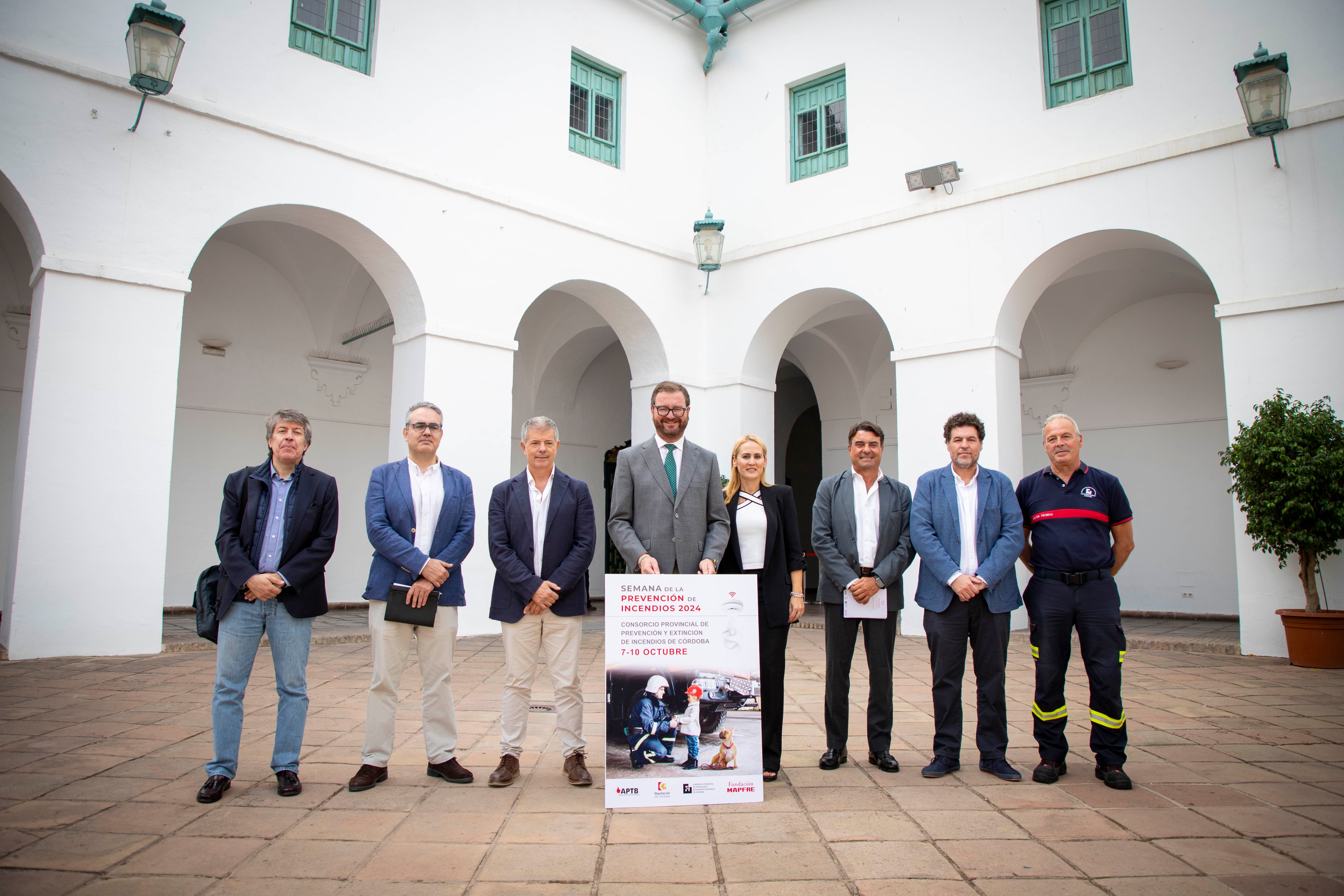 Presentación de la Semana de Prevención de Incendios en el Palacio de la Merced de Córdoba