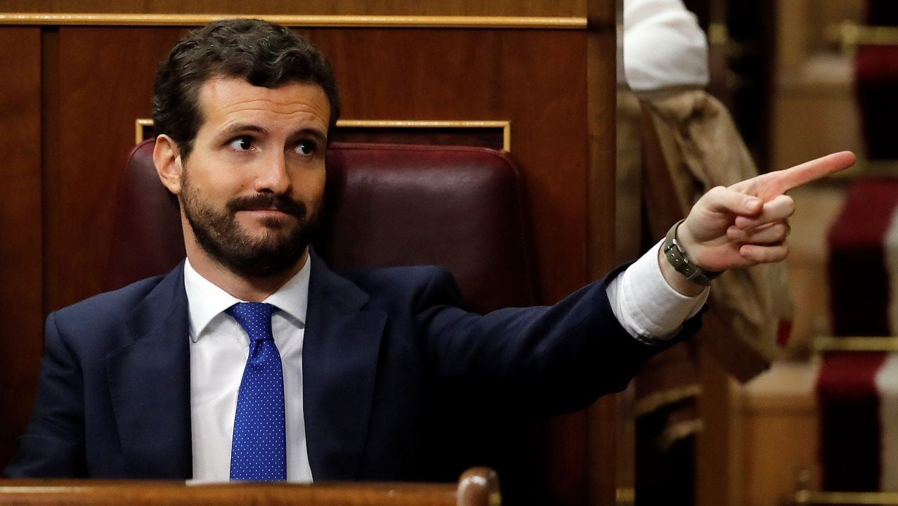 Pablo Casado en el Congreso de los Diputados