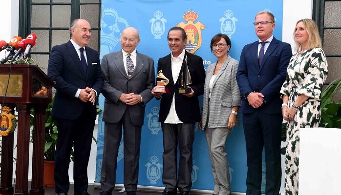 Un momento del reconocimiento