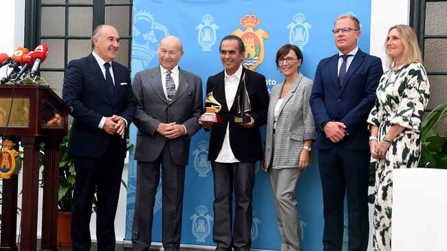 Un momento del reconocimiento