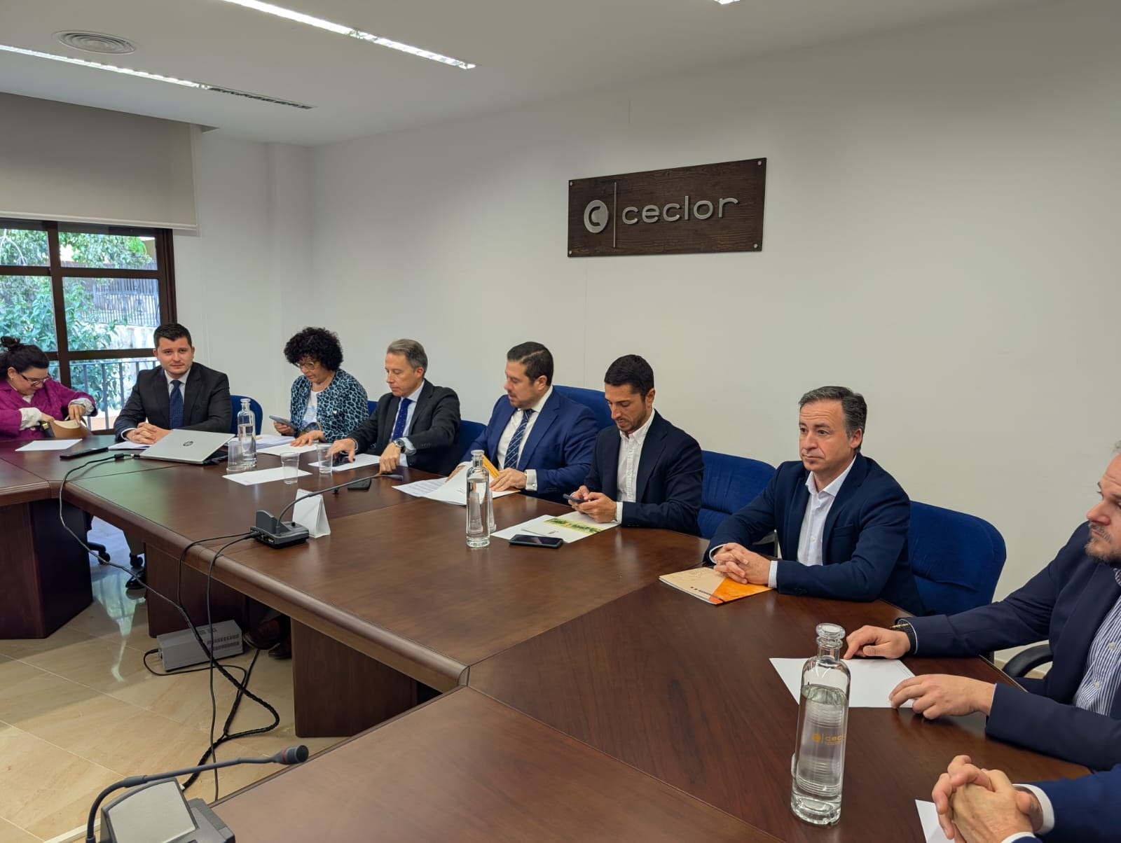 Los alcaldes y la patronal del Guadalentín reivindican la realización de infraestructuras para incrementar  su potencial económico y social.