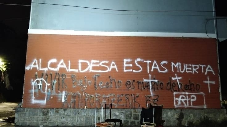 Iñigo Ansola, presidente del PNV en Bizkaia, sobre las pintadas amenazantes contra la alcaldesa de Lemoa