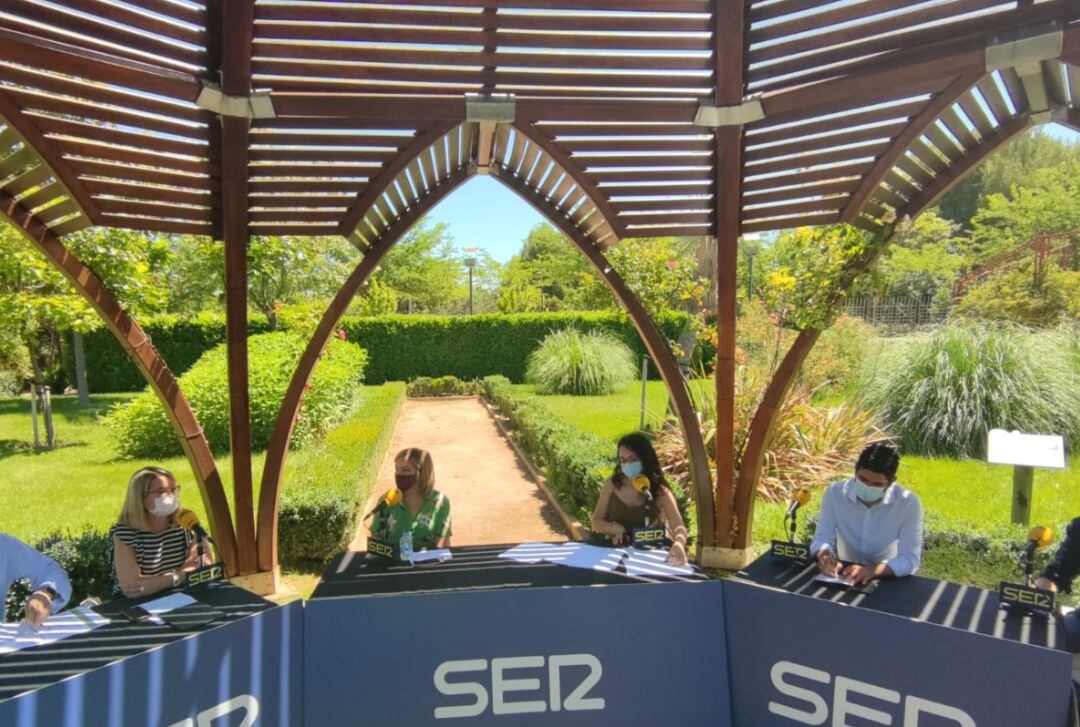 Imagen del programa emitido desde el Jardín Botánico