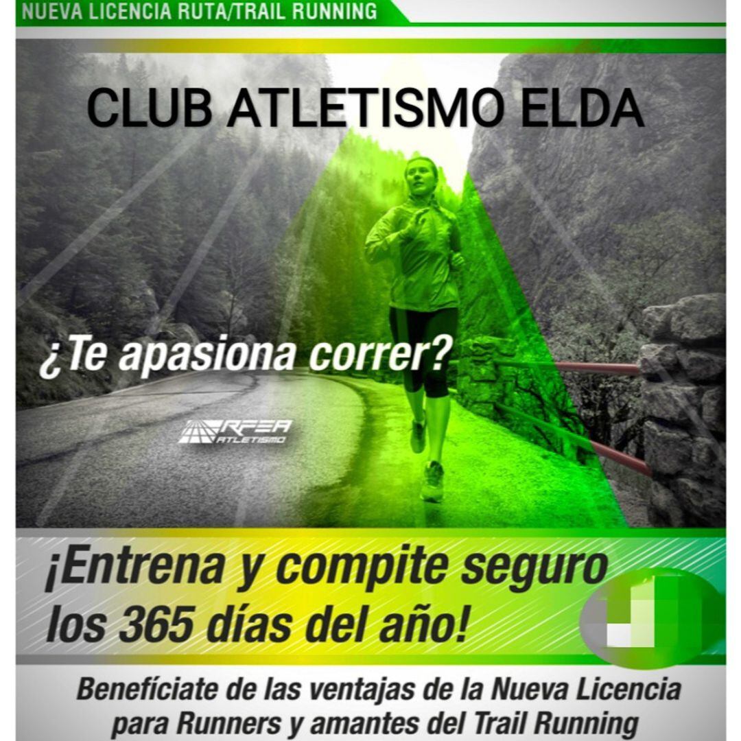 El Club Atletismo Elda facilita la tramitación de la licencia