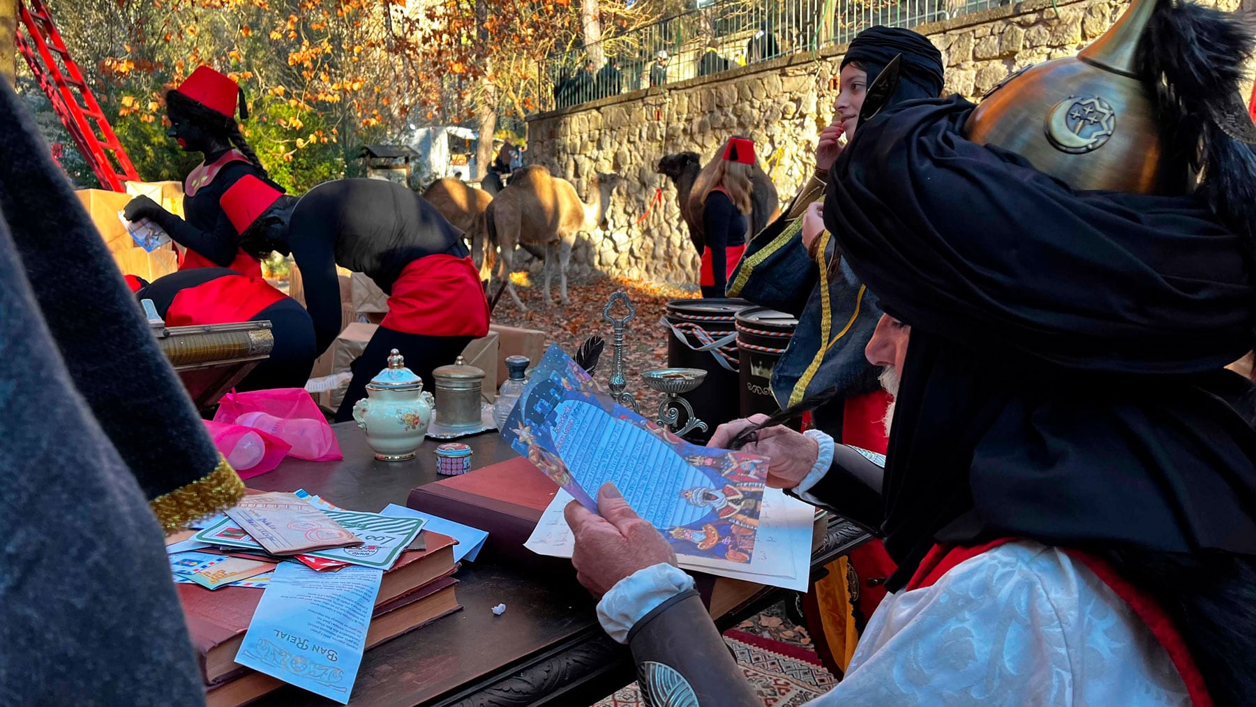 Imagen del Campamento Real en Alcoy