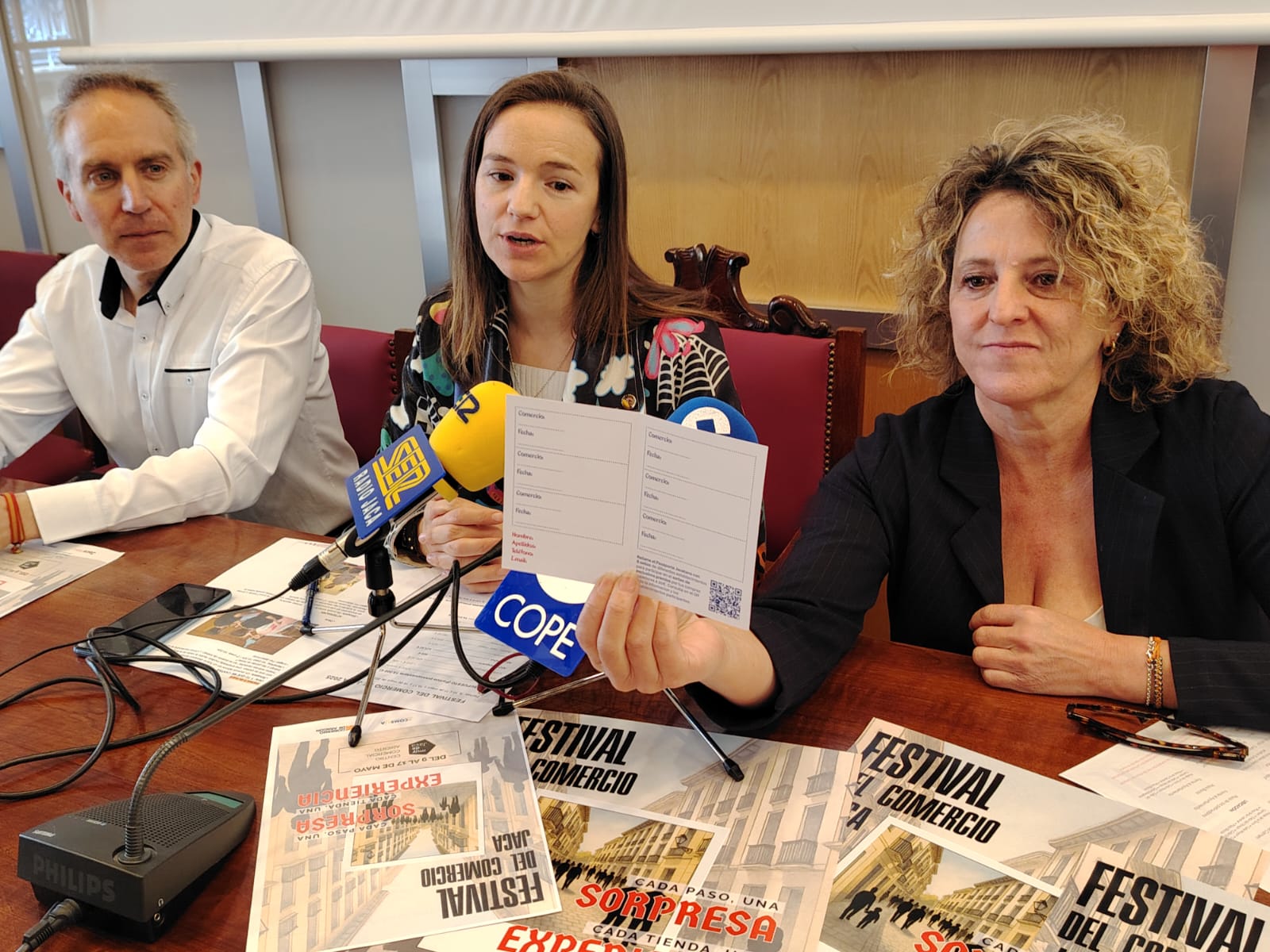 Presentación del Festival del comercio de Jaca