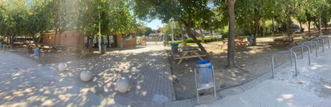 Zona de acceso al Parque Gulliver de València