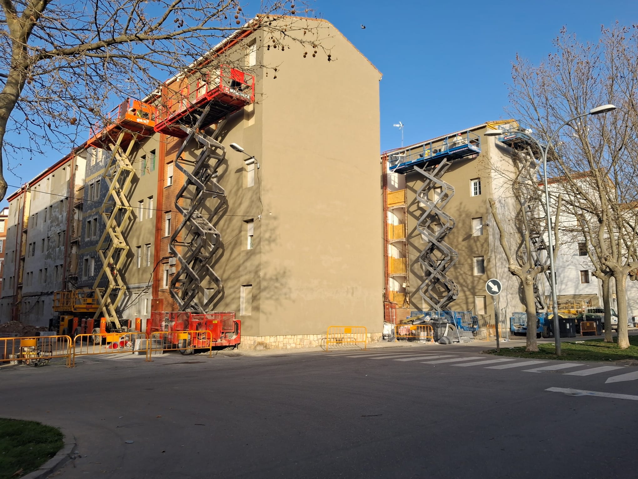 Obras del ARU de Santa Catalina