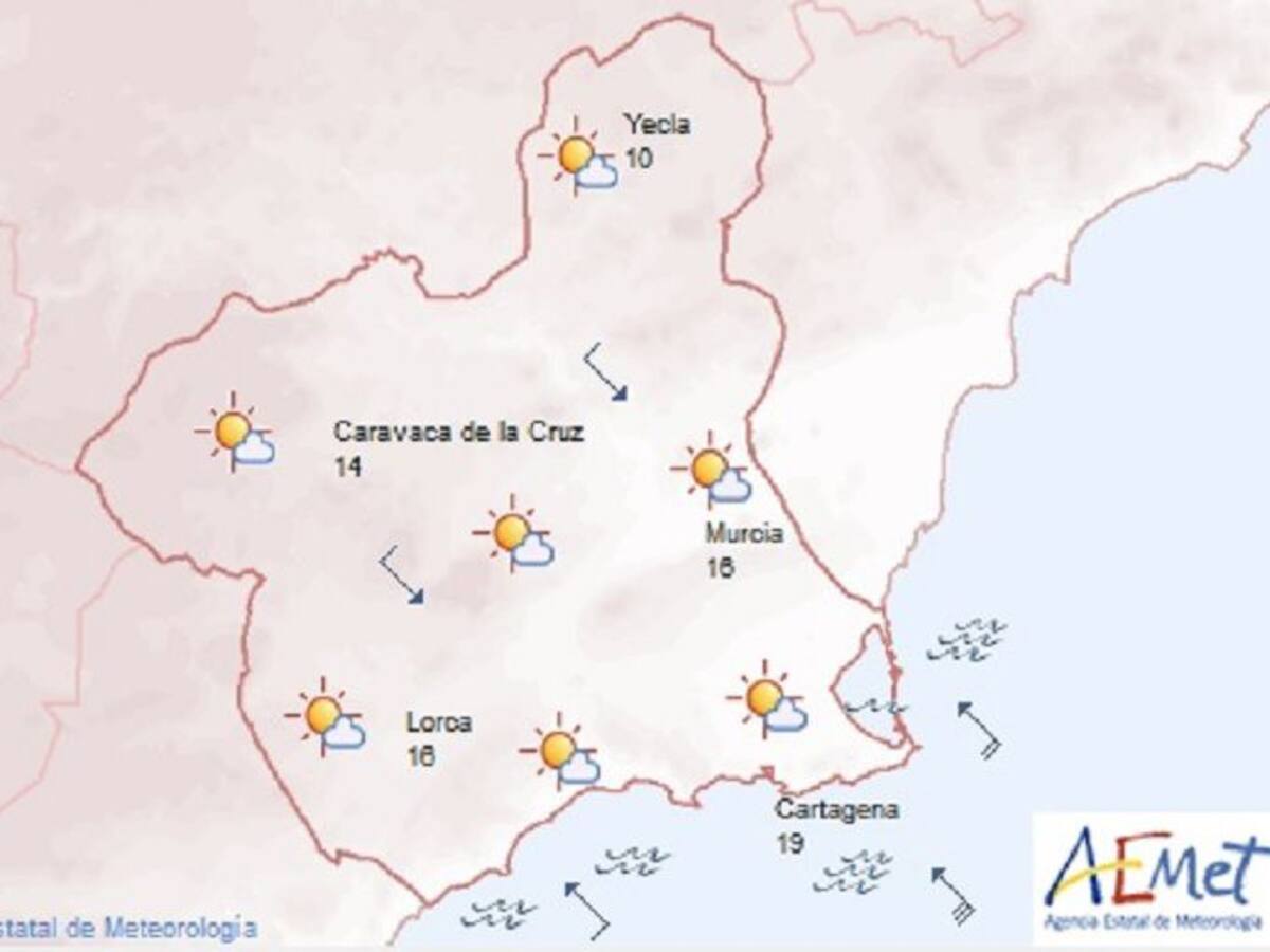 Temperaturas en descenso