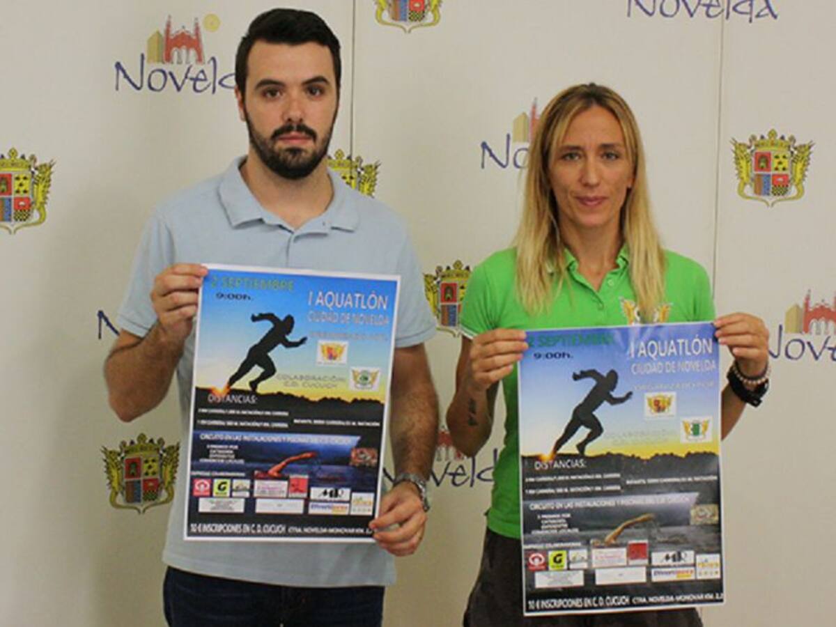 El Cucuch organiza el I Aquatlón "Ciudad de Novelda"