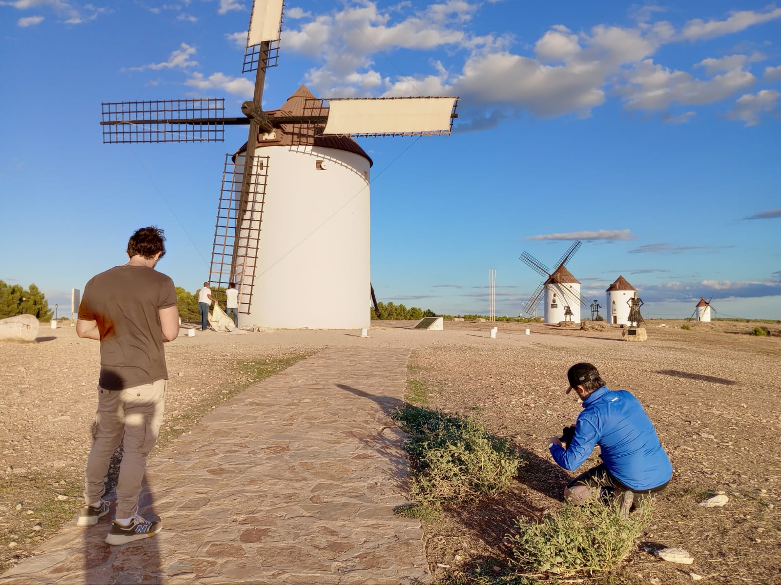 Grabación del documental sobre los Molinos de viento de Mota del Cuervo