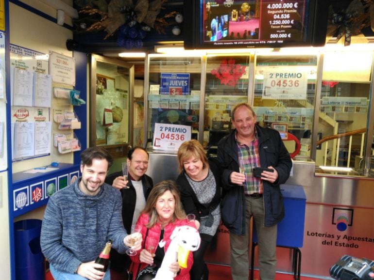 La Oca de Sancho el Sabio celebra el segundo premio de la lotería