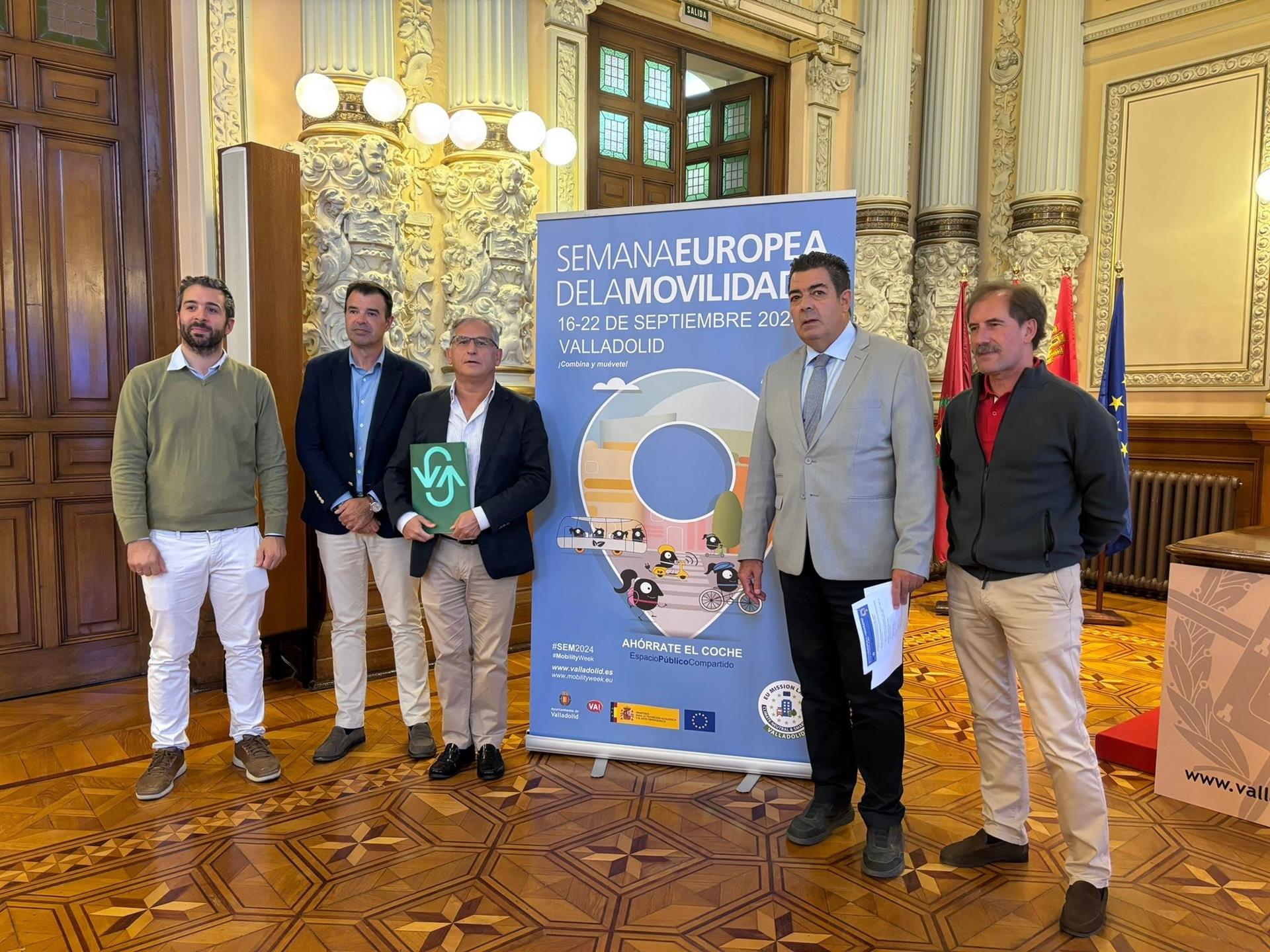 Presentación de la Semana de la Movilidad en Valladolid