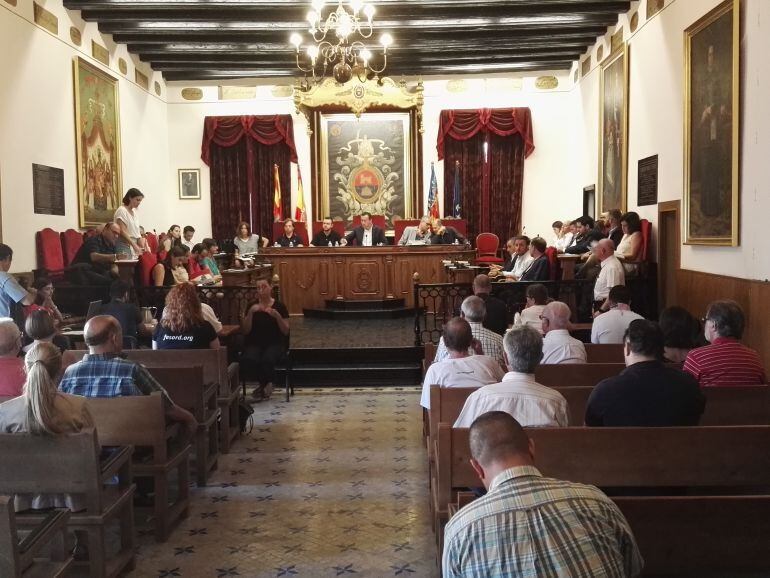 Imagen de un pleno municipal