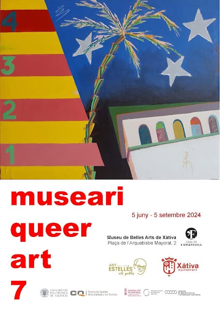 Cartel de la exposición Museari Queer Art 7