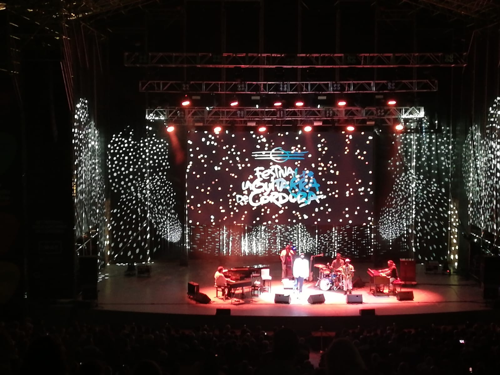 Actuación en el Teatro al Aire Libre en el 42 Festival de la Guitarra