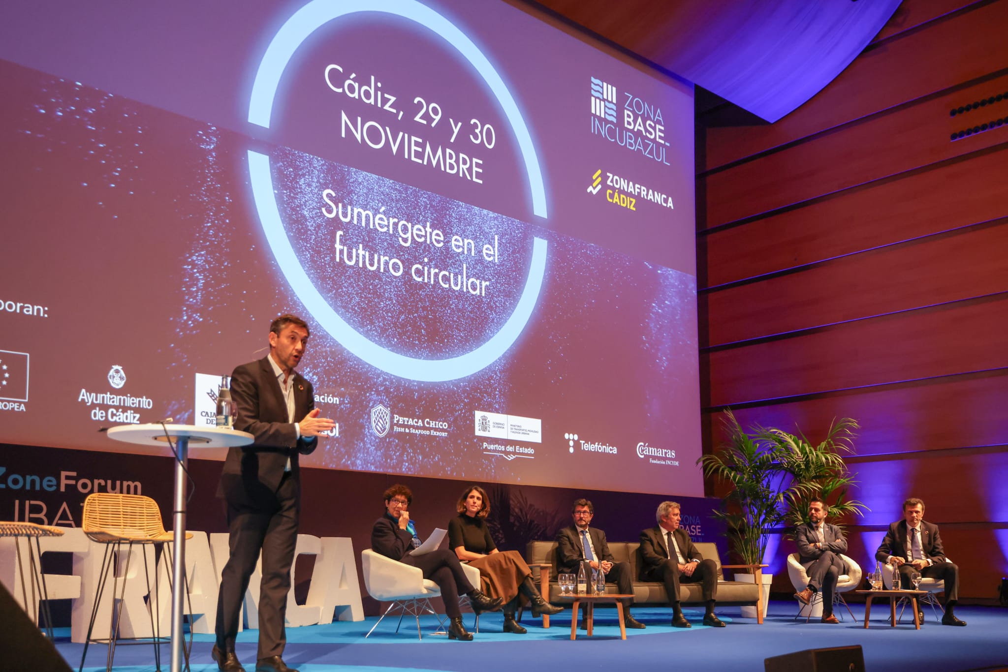 Inauguración del Blue Zone Forum en Cádiz