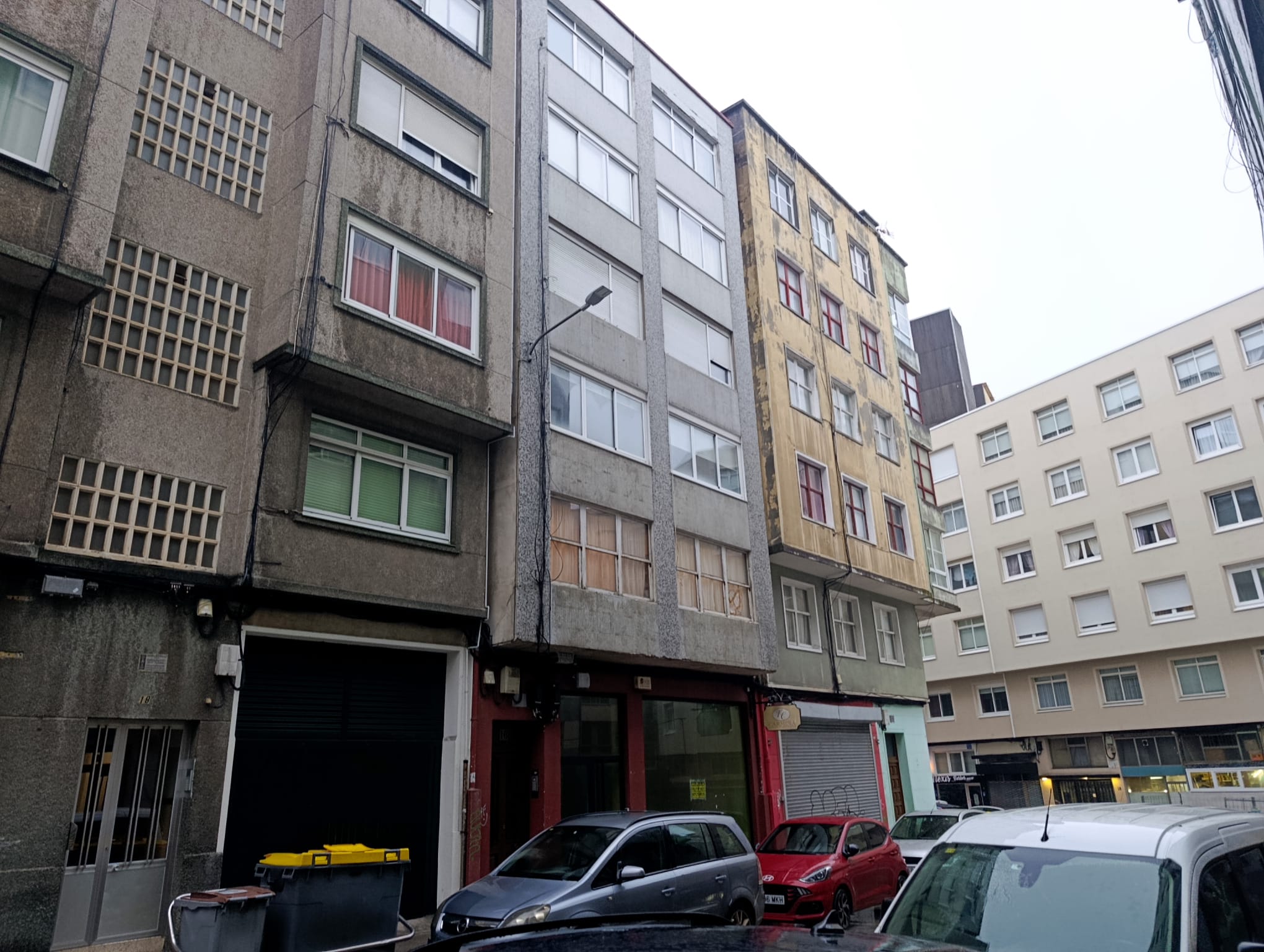 Edificio en la calle Villa de Cee en A Coruña