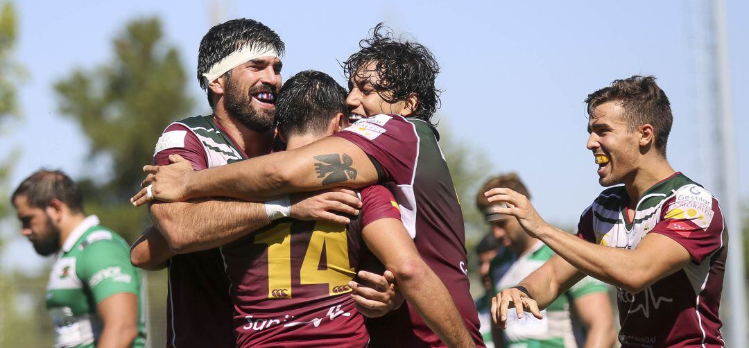 El Sanitas Alcobendas Rugby en su último encuentro