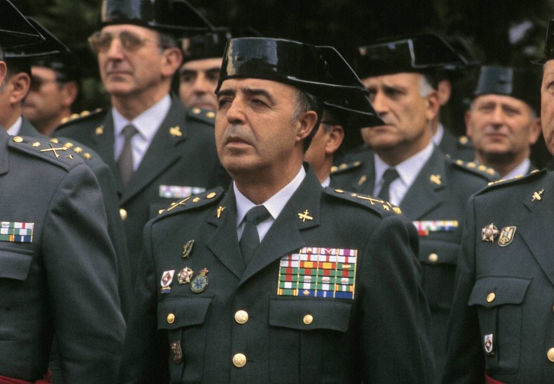 El exgeneral de la Guardia Civil, Enrique Rodríguez Galindo.