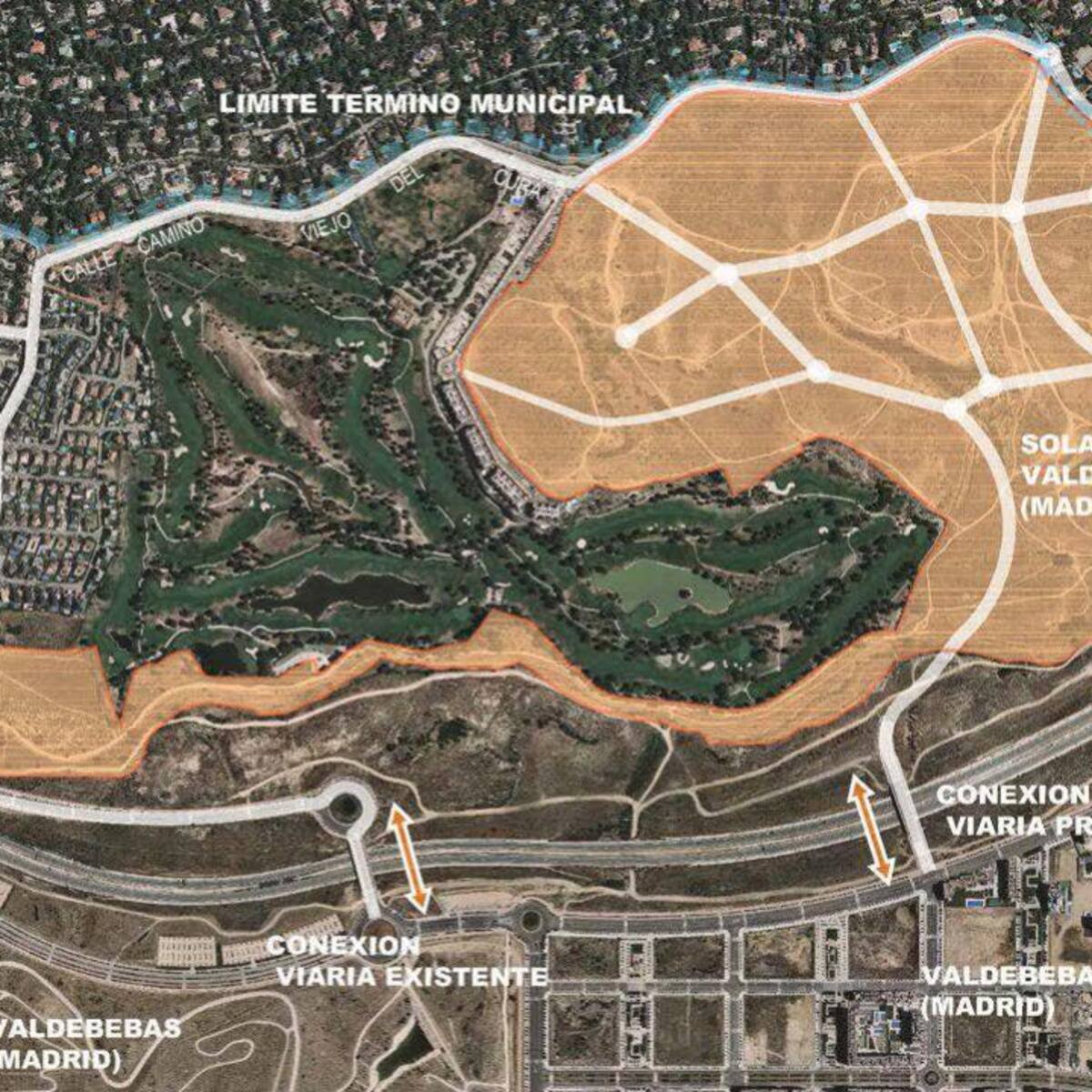 Nuevo paso para conectar La Moraleja y Valdebebas, facilitando una salida a La Carrascosa