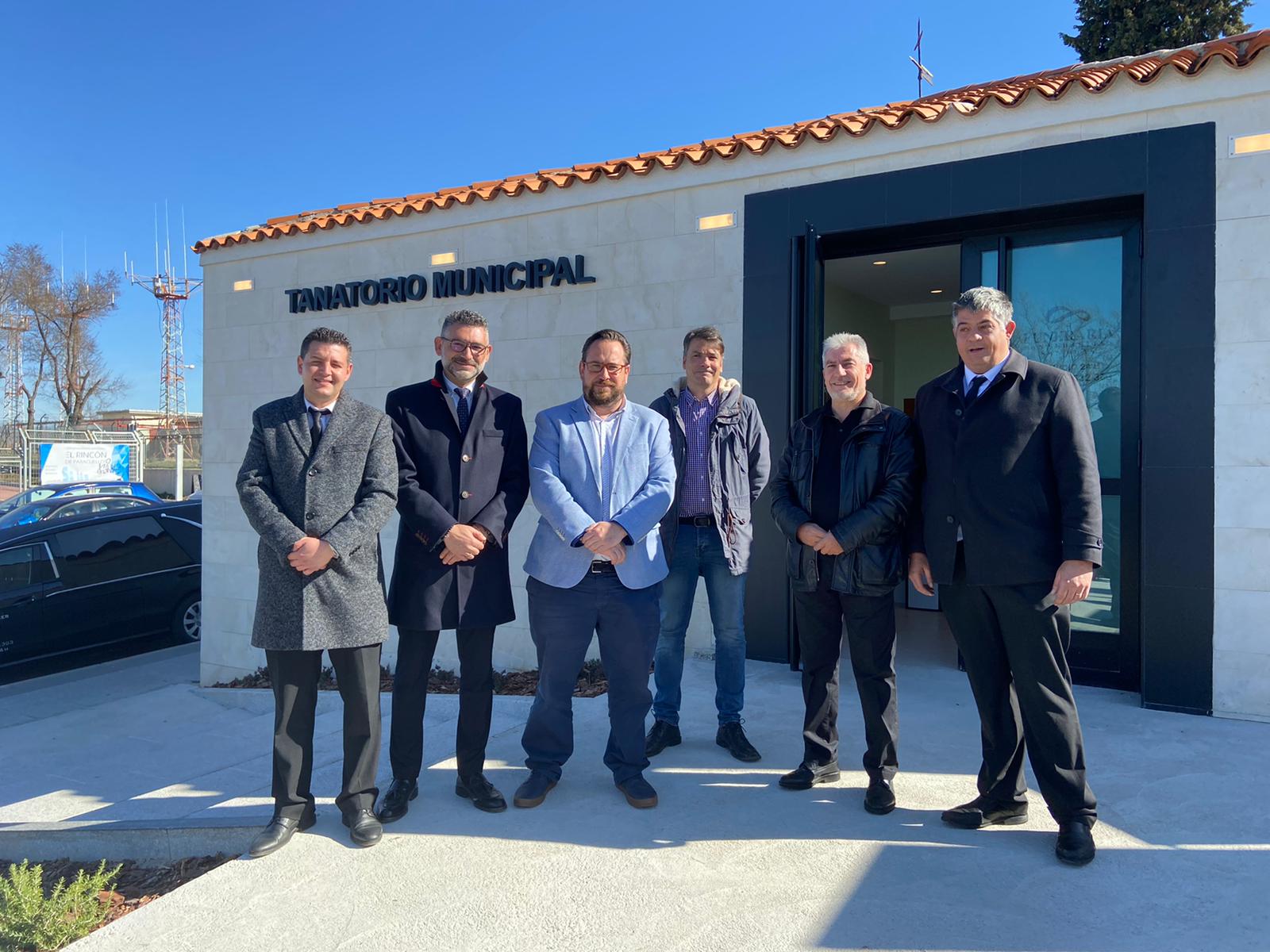 El alcalde Jorge Alberto Campos inaugura el nuevo tanatorio municipal de Paracuellos de Jarama