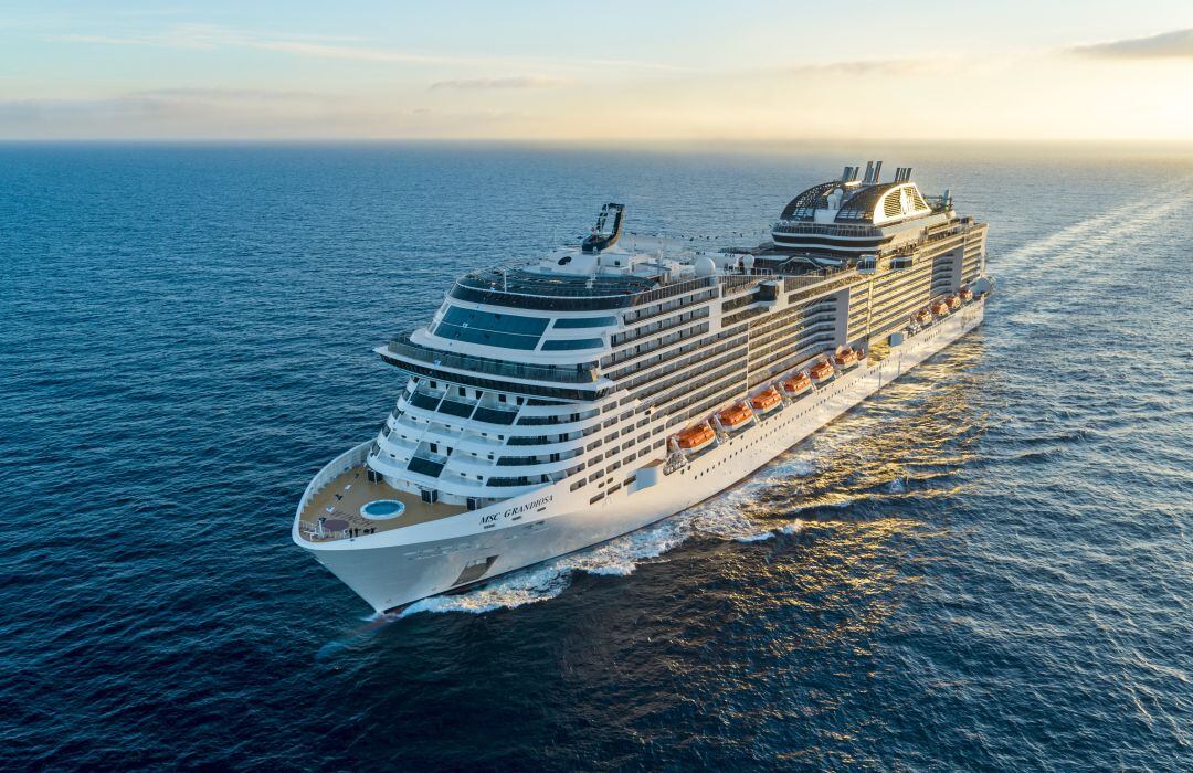 El crucero MSC Grandiosa en una imagen de archivo