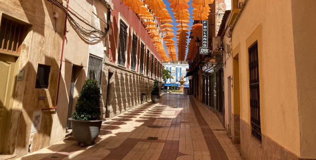 Imagen de una de las calles de Valdepeñas (Ciudad Real) 