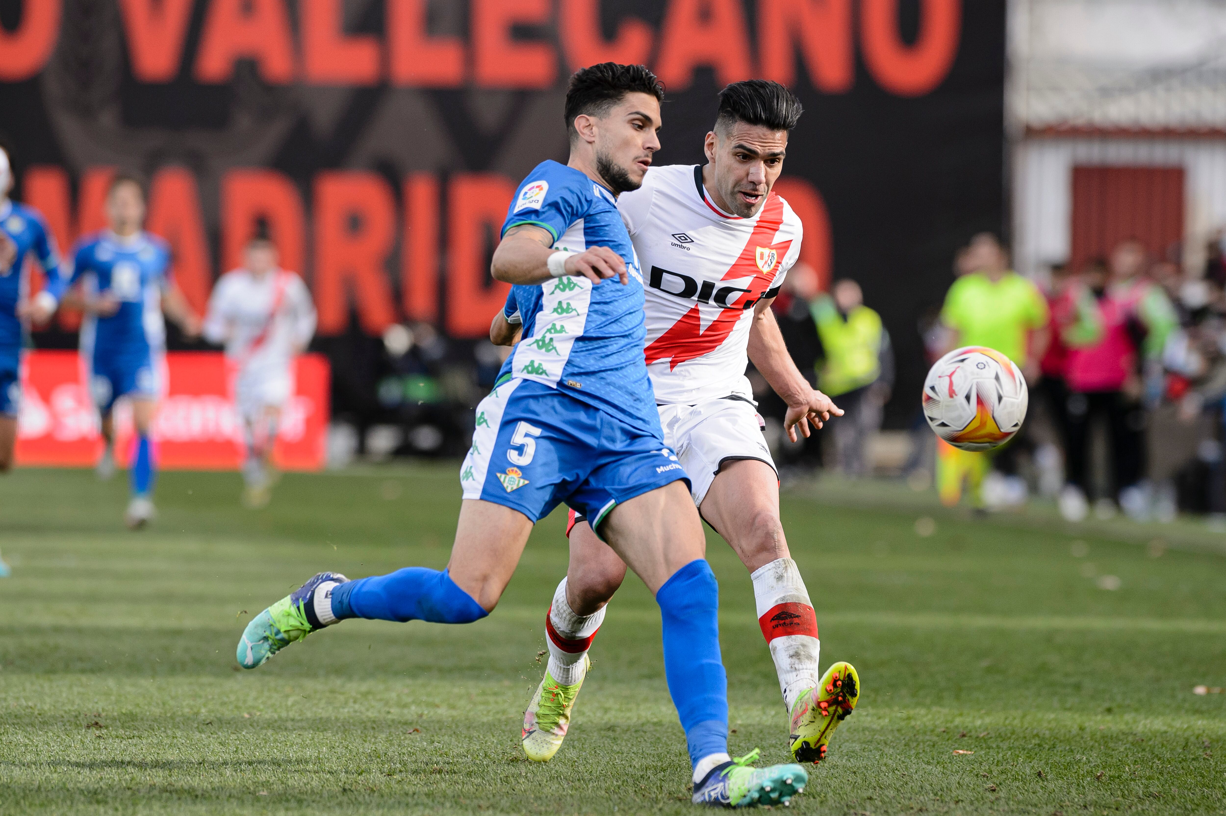 Último partido entre Rayo Vallecano y Real Betis