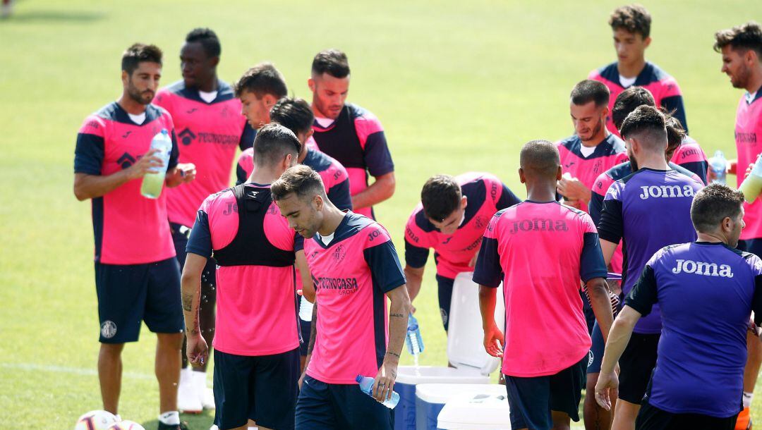 Los jugadores del Getafe se someterán los primeros días a las pruebas médicas.