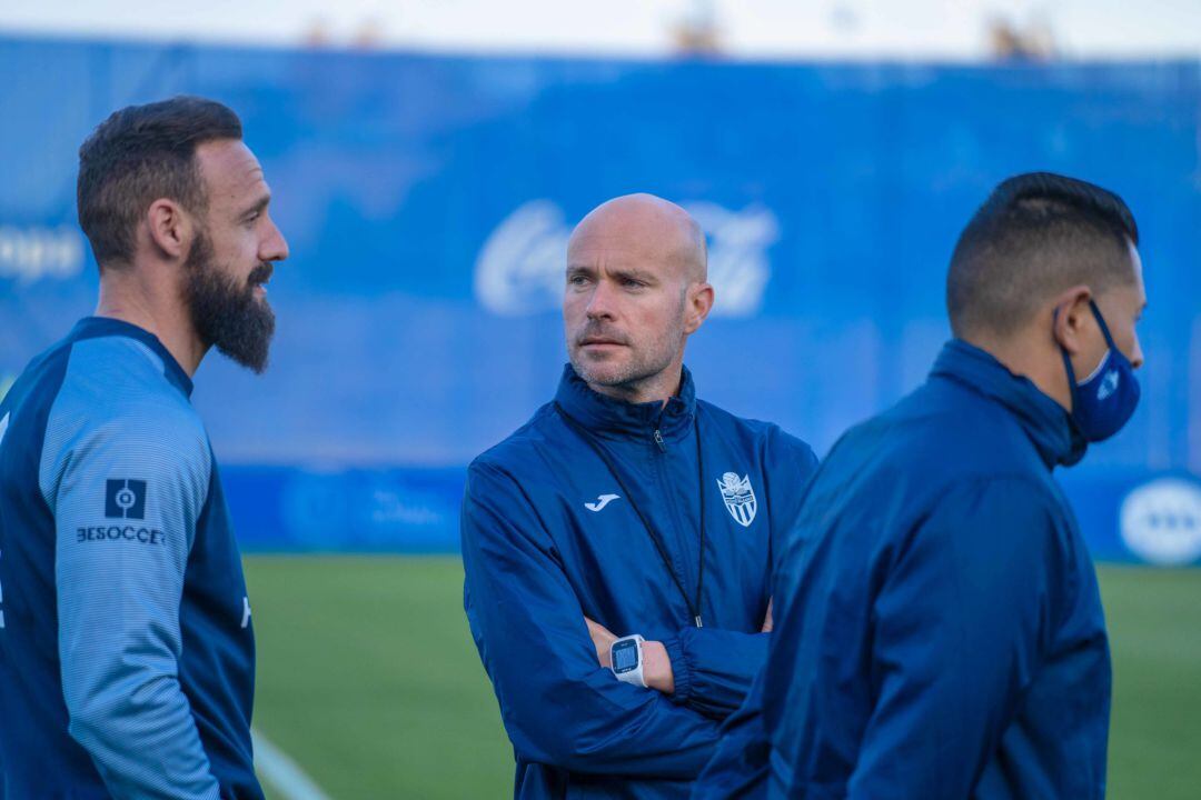 Xavi Calm, técnico del Atlético Baleares.