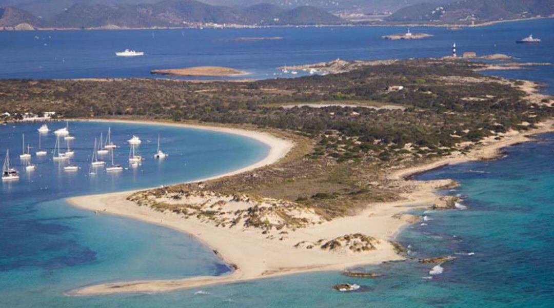 Imagen de la zona de s'Espalmador