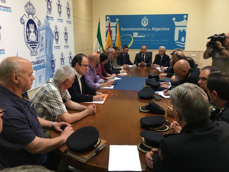 Mesa de Seguridad de Algeciras.