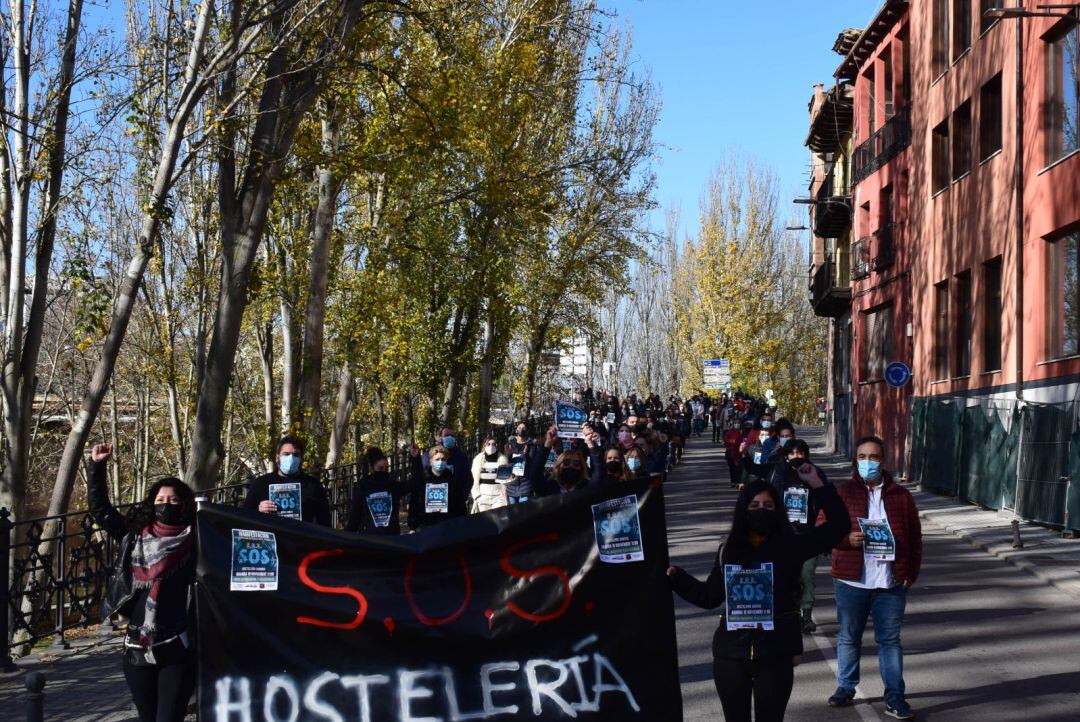 Imagen de archivo de la protesta del sector el 19 de noviembre