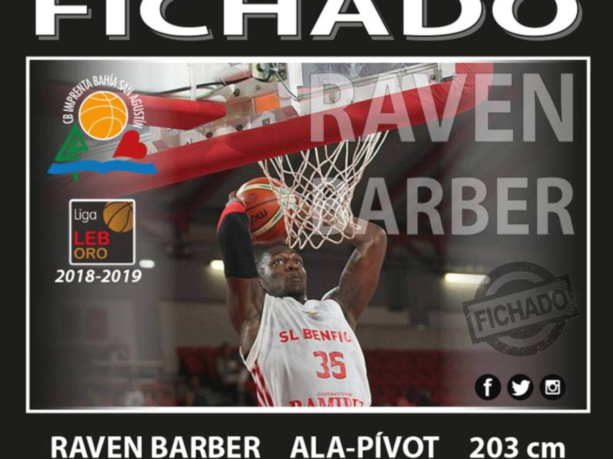 Raven Barber, músculo de primer nivel para la pintura del Iberojet Palma