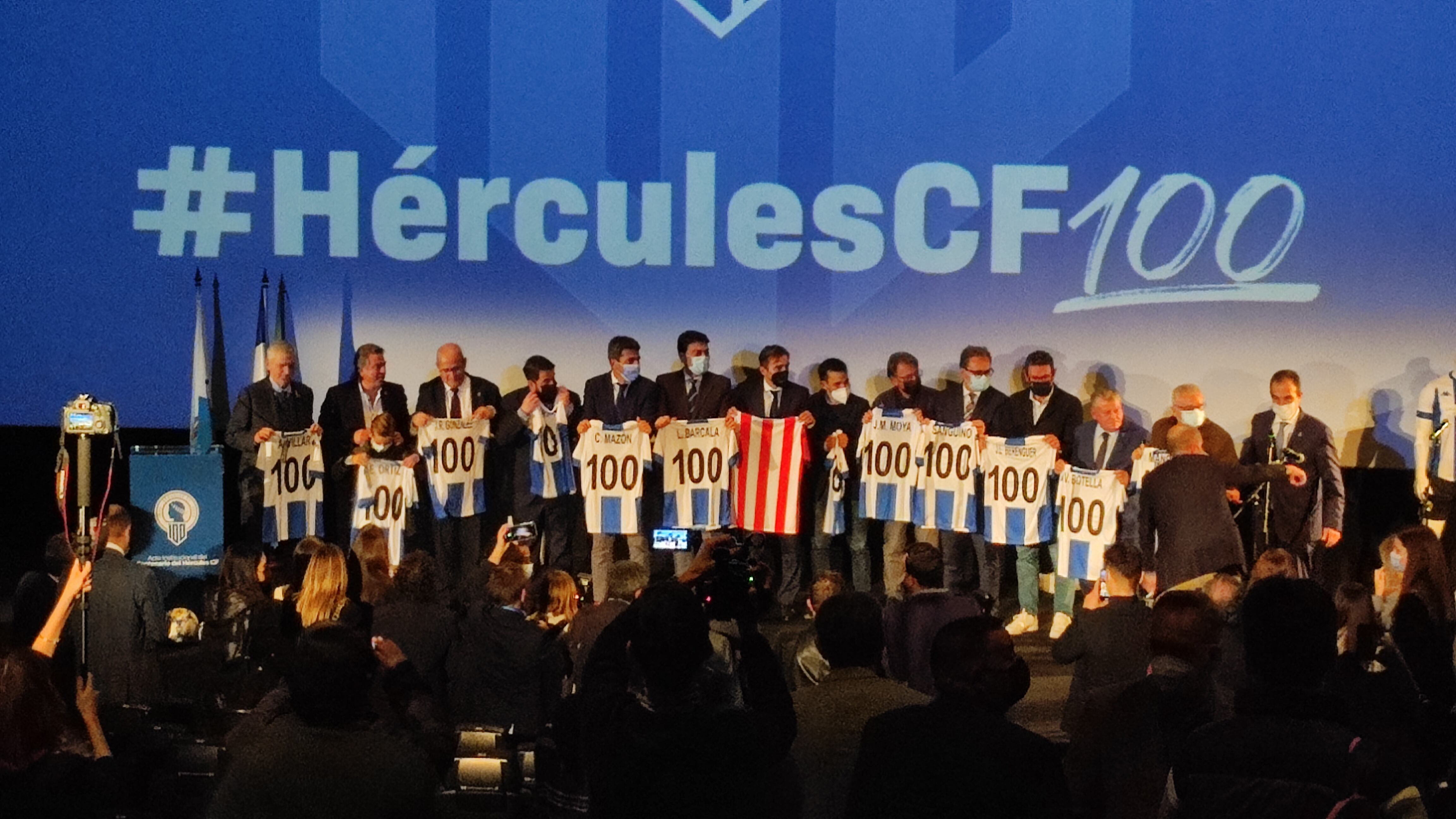 Gala actos del Centenario del Hércules CF