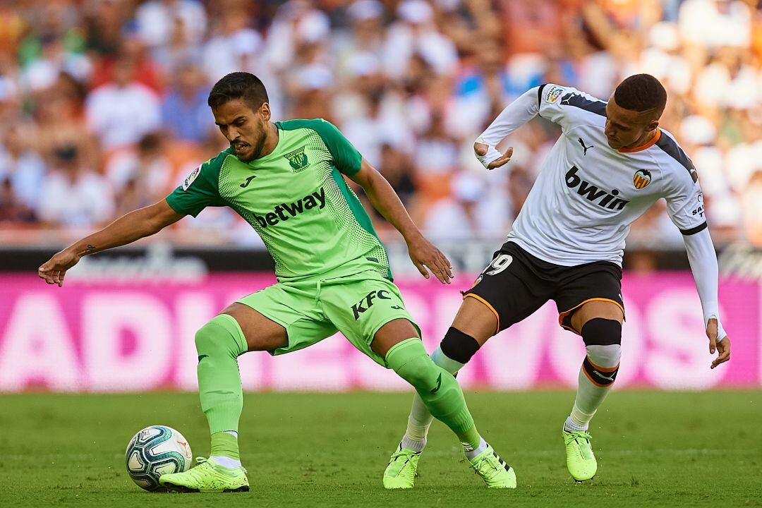 Recio y Rodrigo en Mestalla