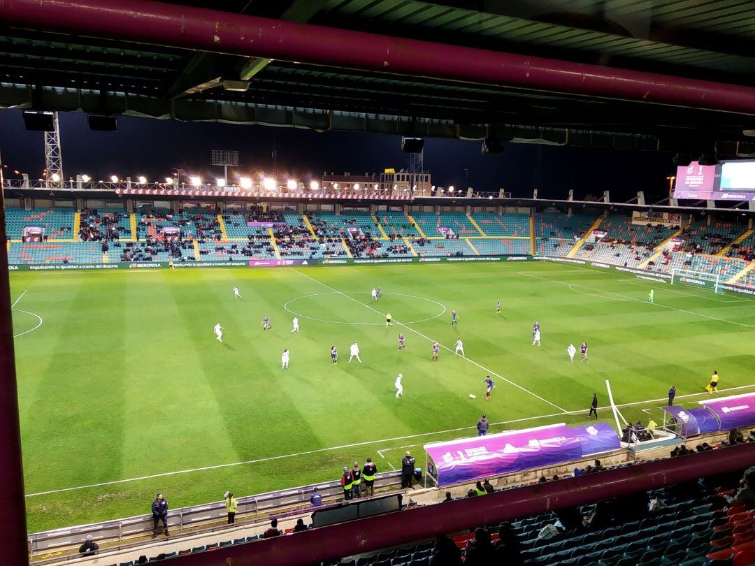 Imagen del partido ante la Real y el Levante.