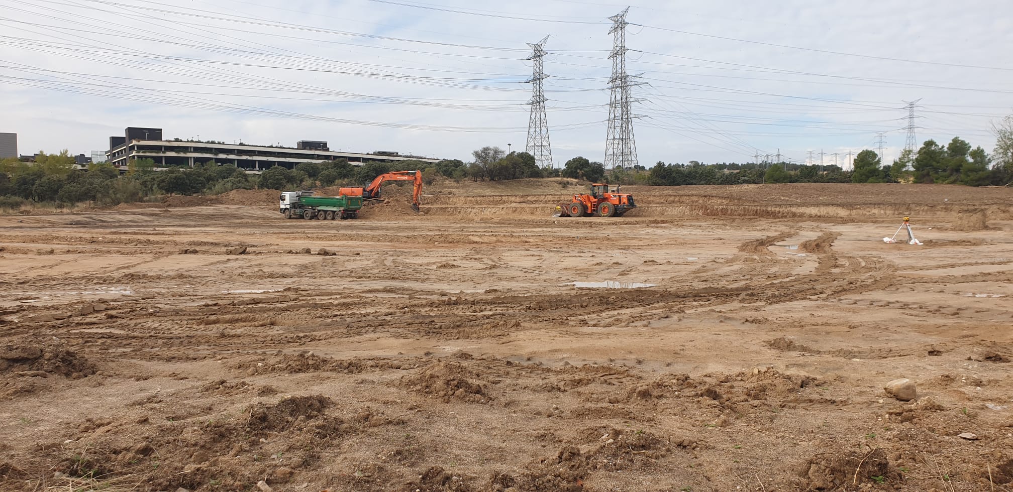 Obras de la Ciudad del Rugby de San Sebastián de los Reyes