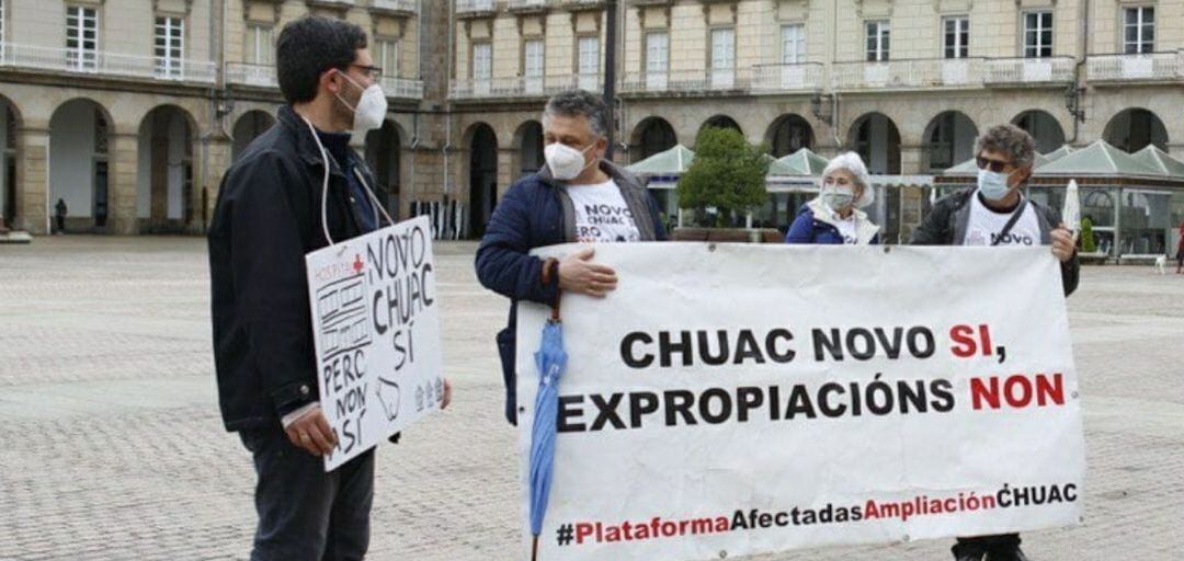 Plataforma de afectadas pola ampliación do CHUAC