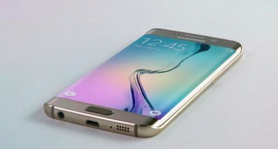 El Samsung Galaxy S6 Edge tiene los bordes redondeados