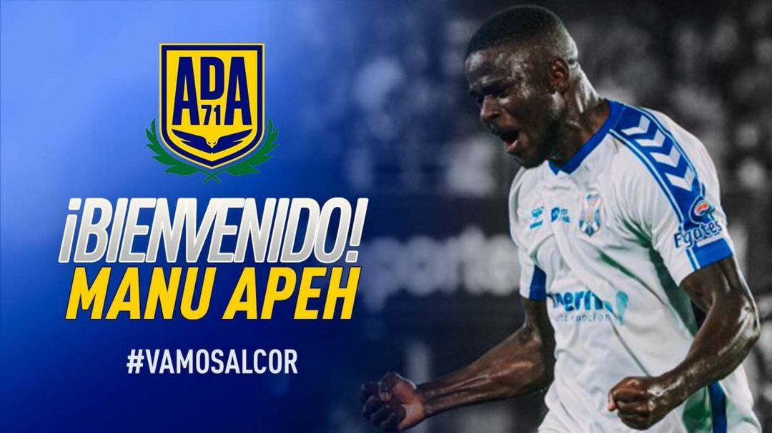 Emmanuel Apeh, nuevo jugador del Alcorcón