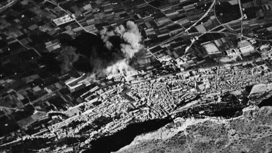 Bombardeo de Xàtiva durante la Guerra Civil