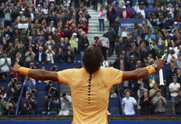 Nadal en el Trofeo Conde de Godó.