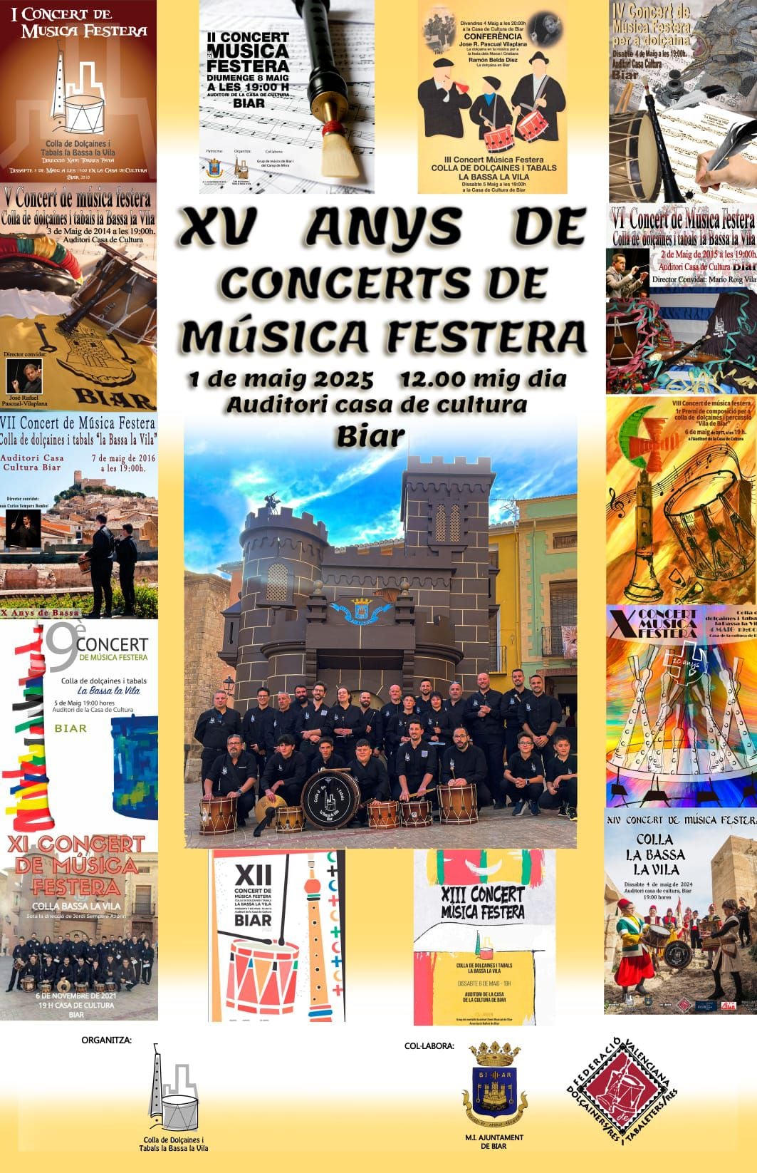 Cartel del concierto