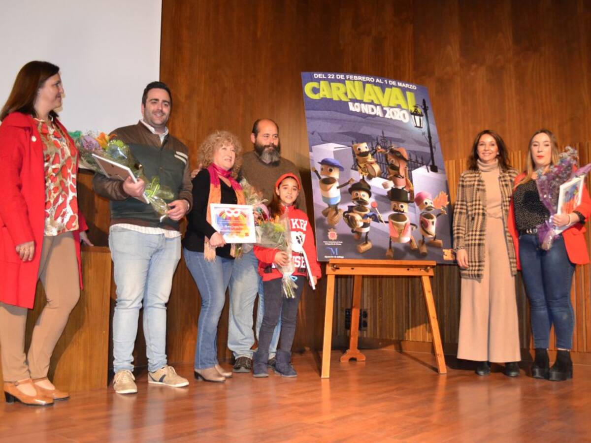 Presentan el cartel y a los protagonistas del Carnaval de Ronda