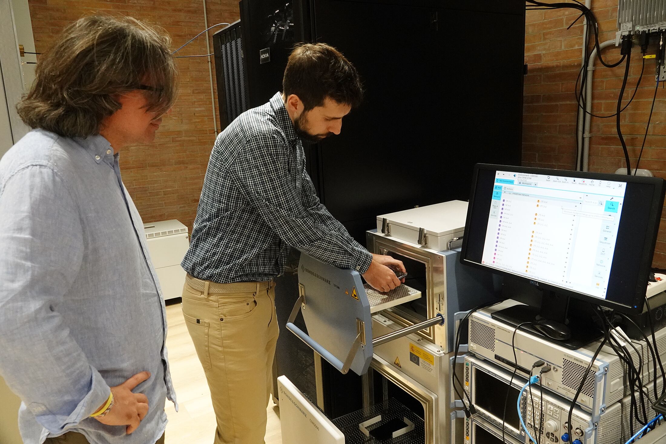 Momento de la presentación