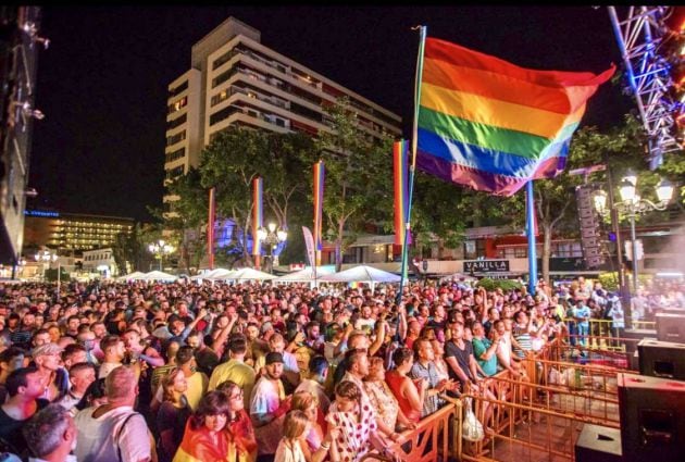 Numerosos conciertos se han programado durante todo el fin de semana con motivo del PRIDE 2018 en Torremolinos