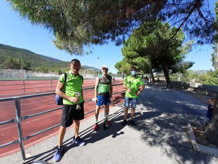 José Ferris, Rubén Andrés y Pedro Milan